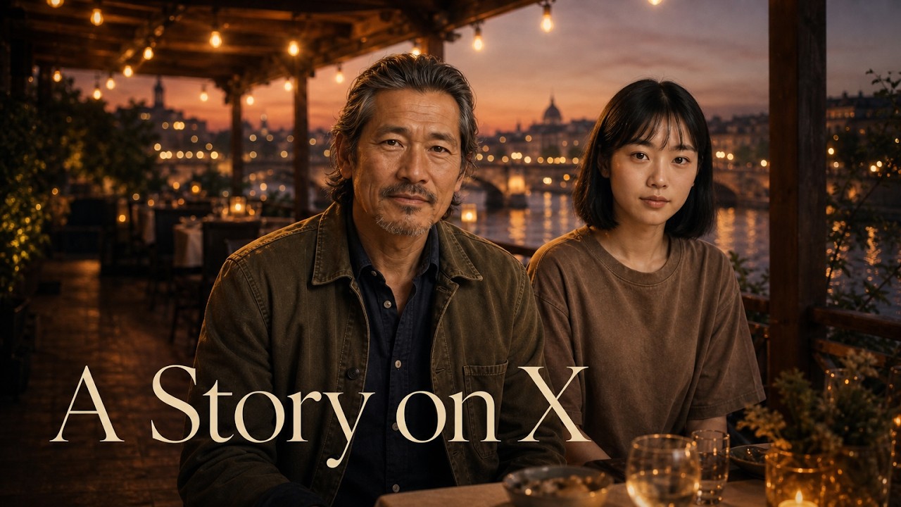A scene from the AI-generated film based on a personal story posted on X.com.